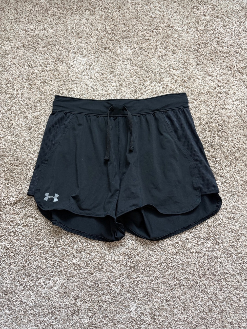 Under Armour Black Women's Athletic Running Shorts